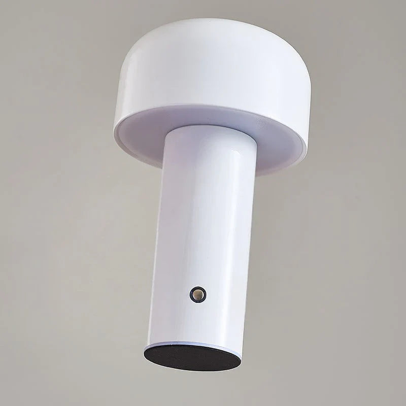 Mushroom LED Table Lamp – Portable, Rechargeable & Touch Control