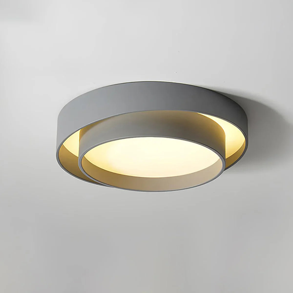 Modern LED Ceiling Light – Elegant Round Flush Mount for Living Room & Bedroom
