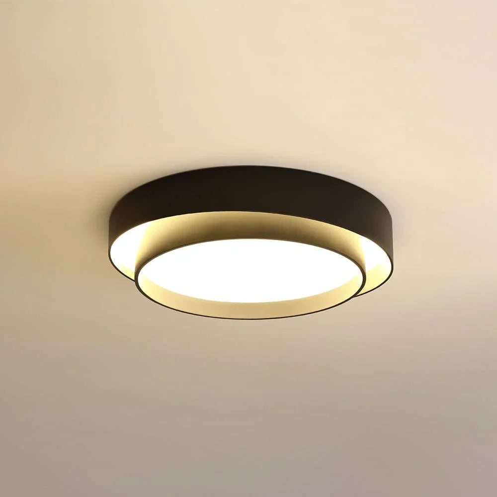 Modern LED Ceiling Light – Elegant Round Flush Mount for Living Room & Bedroom
