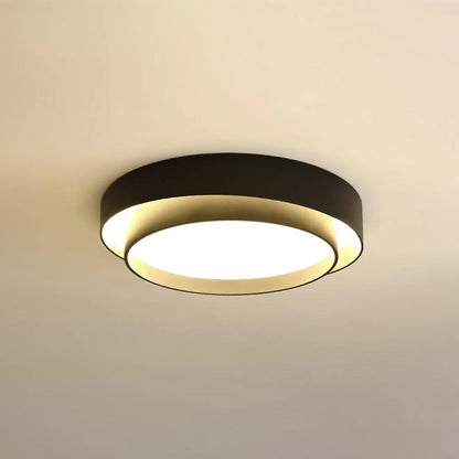 Modern LED Ceiling Light – Elegant Round Flush Mount for Living Room & Bedroom