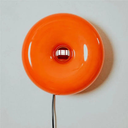 LED Donut Wall Light – Designer Halo Effect Wall Sconce