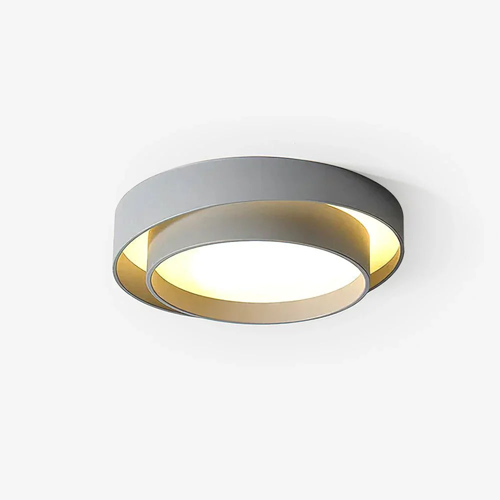 Modern LED Ceiling Light – Elegant Round Flush Mount for Living Room & Bedroom