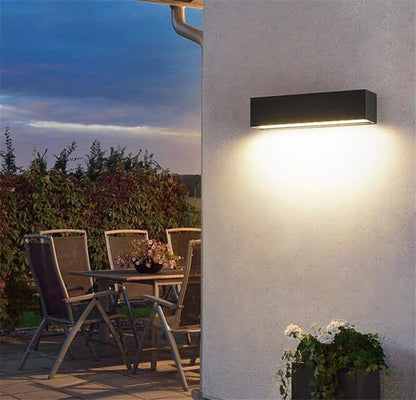 Modern Rectangular LED Outdoor Wall Light – Minimalist Design