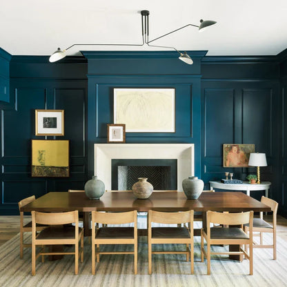 Black Ceiling Light with Rotating Arms – Modern Adjustable Chandelier