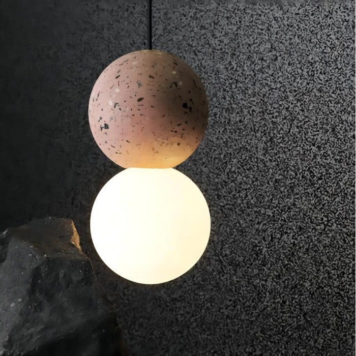 LED Pendant Light “Double Sphere”