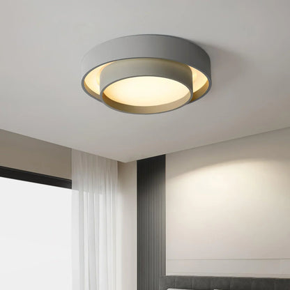 Modern LED Ceiling Light – Elegant Round Flush Mount for Living Room & Bedroom