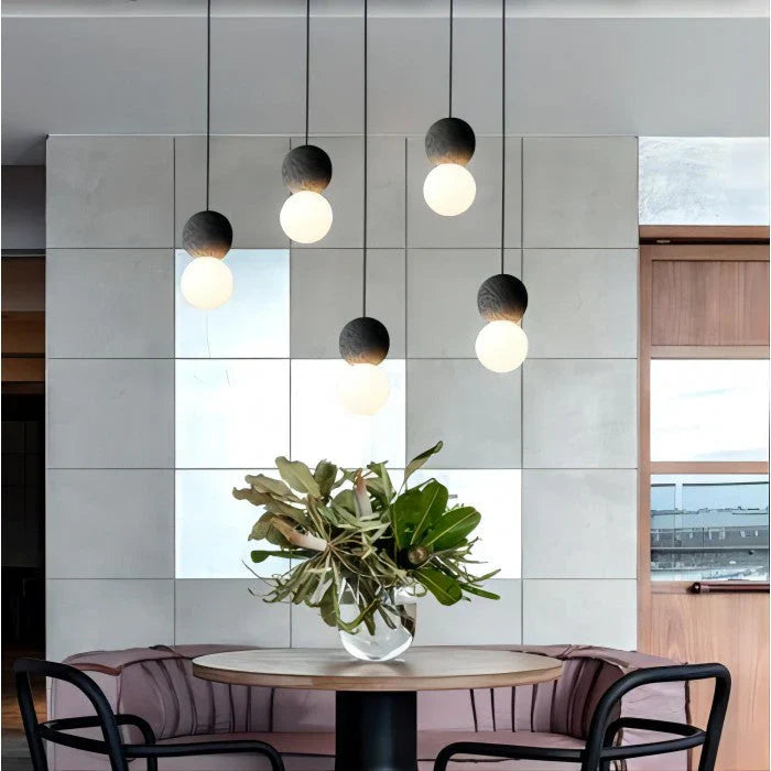 LED Pendant Light “Double Sphere”