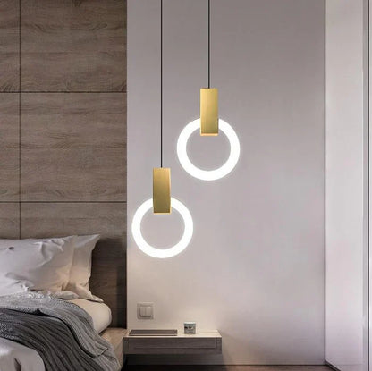 Modern LED Ring Pendant Light