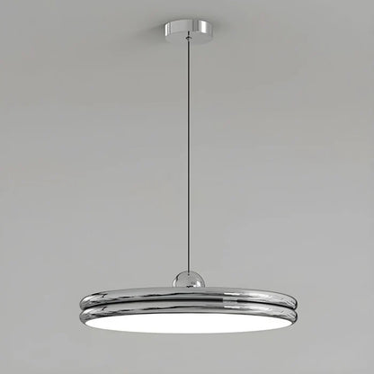 Modern Disc-Shaped Pendant Light – Minimalist LED Lighting for Dining and Living Room