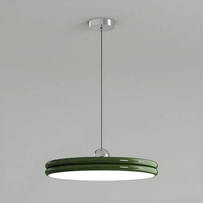 Modern Disc-Shaped Pendant Light – Minimalist LED Lighting for Dining and Living Room