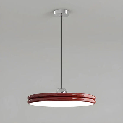 Modern Disc-Shaped Pendant Light – Minimalist LED Lighting for Dining and Living Room