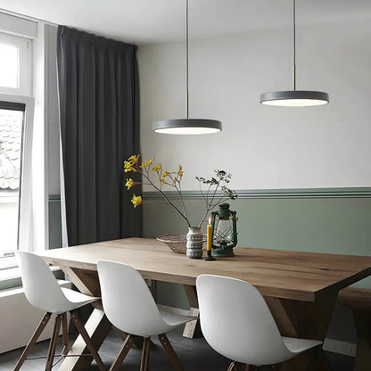 Modern Round LED Pendant Light for Dining Room and Living Room