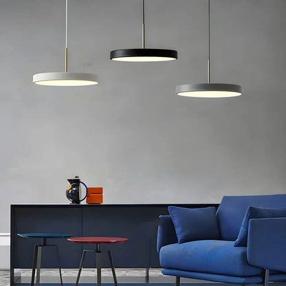 Modern Round LED Pendant Light for Dining Room and Living Room