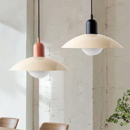 Modern Pendant Light with Two-Tone Design