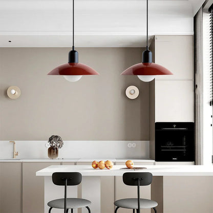 Modern Pendant Light with Two-Tone Design