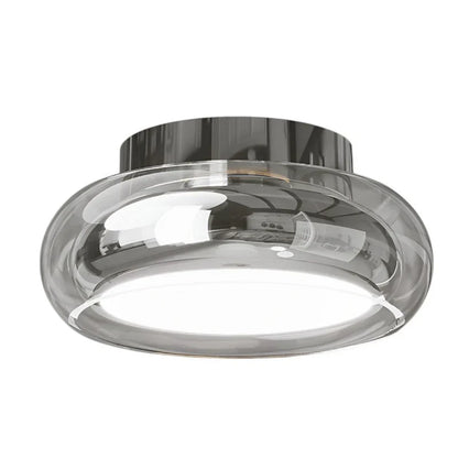 Modern Glass Ceiling Flush Mount Light