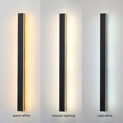Slim Linear LED Outdoor Wall Light - Arrielight