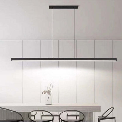 Linear Metal LED Bar Ceiling Pendant - Arrielight