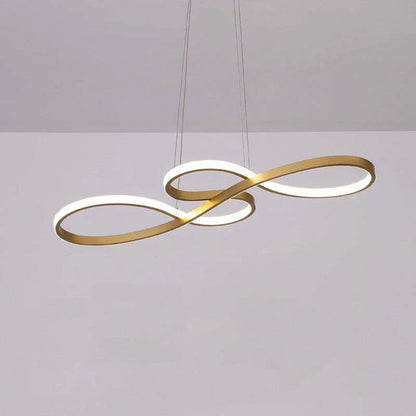 LED Pendant Chandelier in the Shape of Musical Notes – Creative Modern Ceiling Lighting