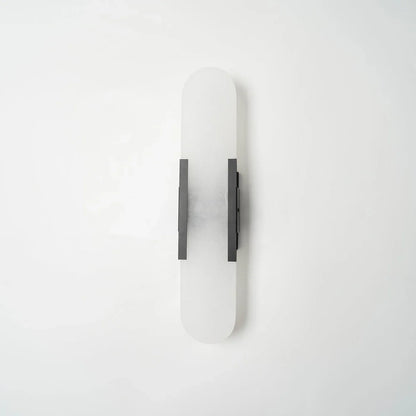 Marble Wall Light with Gold Details