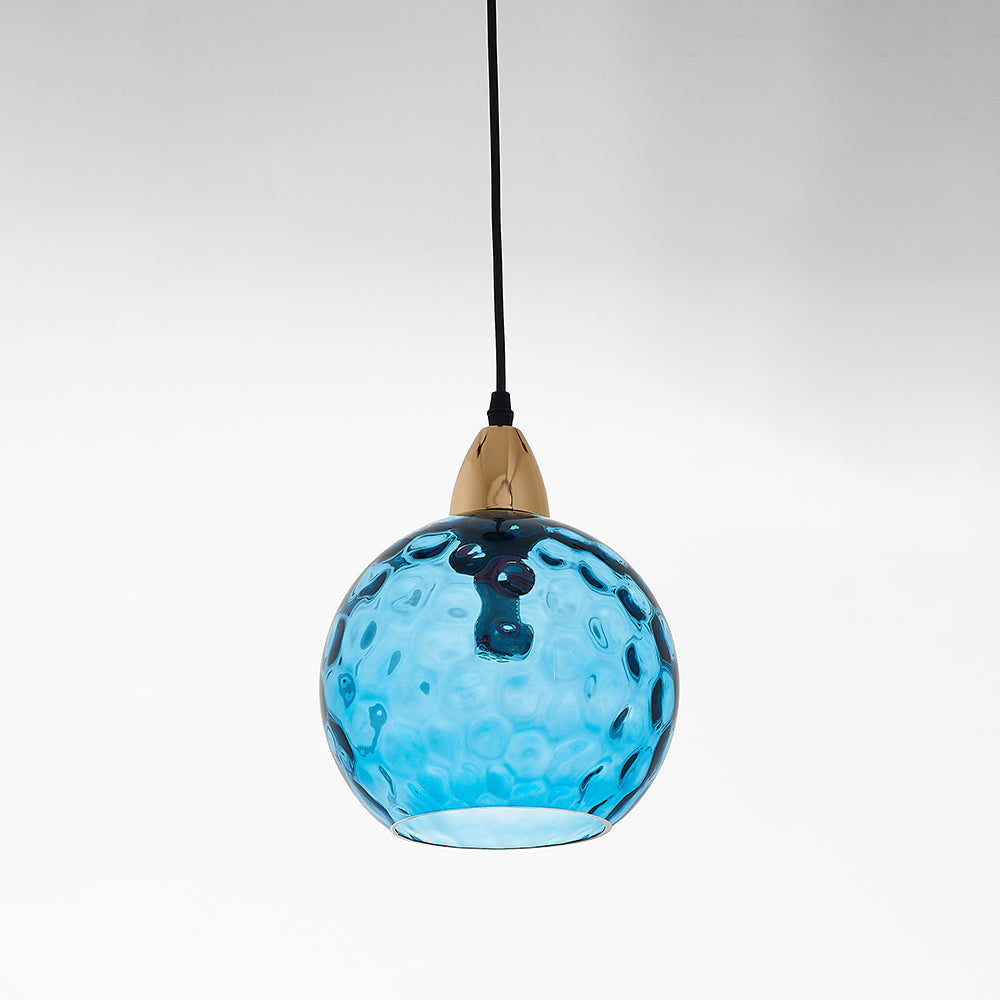 Coloured Glass Ceiling Pendant - Arrielight