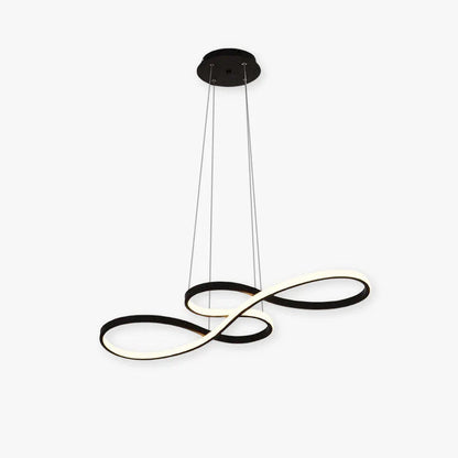 LED Pendant Chandelier in the Shape of Musical Notes – Creative Modern Ceiling Lighting