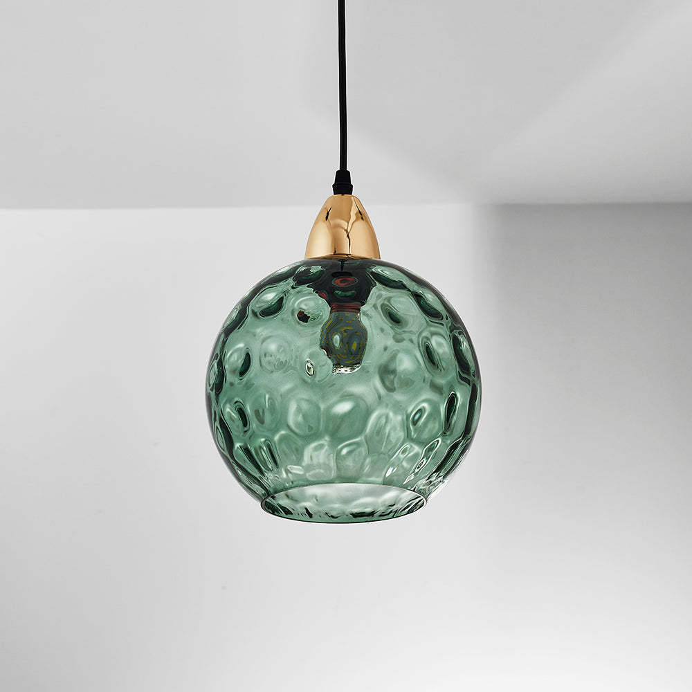 Coloured Glass Ceiling Pendant - Arrielight