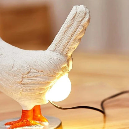 Chicken LED Table Lamp – Decorative Night Light