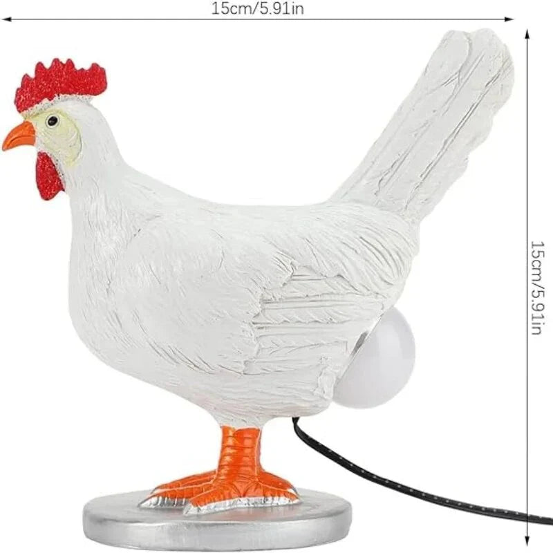 Chicken LED Table Lamp – Decorative Night Light