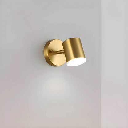 Modern LED Wall Light with Gold Finish