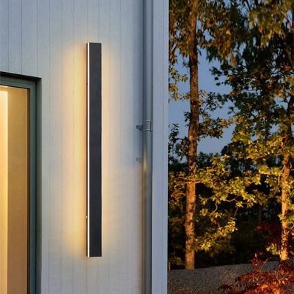 Slim Linear LED Outdoor Wall Light - Arrielight