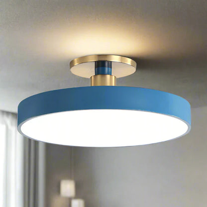 Scandinavian Style Round LED Ceiling Light