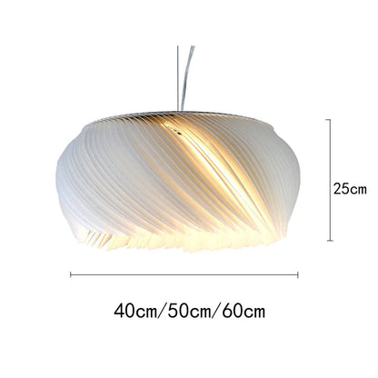 Luxury Acrylic Pendant Light with Sculptural Form