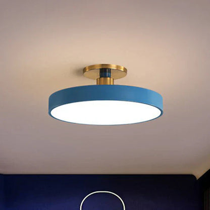 Scandinavian Style Round LED Ceiling Light