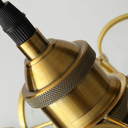 Artistic Stained Glass Pendant Lamp – Floral Elegance