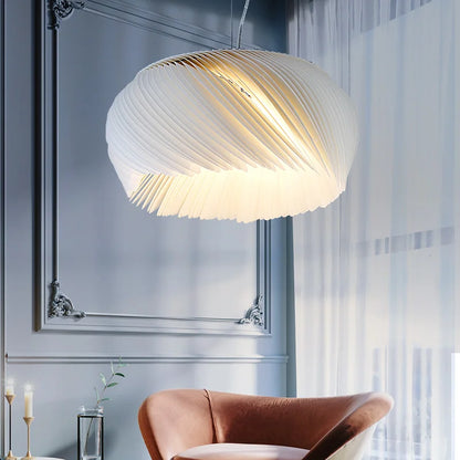 Luxury Acrylic Pendant Light with Sculptural Form