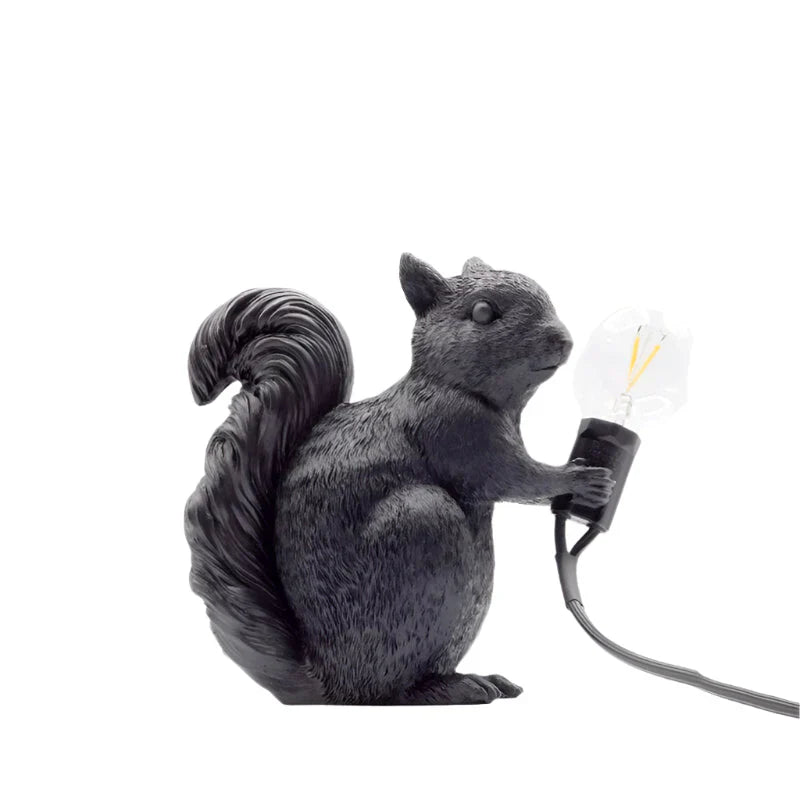 Squirrel LED Decorative Light – Designer Figure with Bulb, Indoor & Outdoor