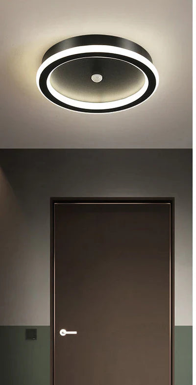 Modern LED Ceiling Light with Geometric Shape