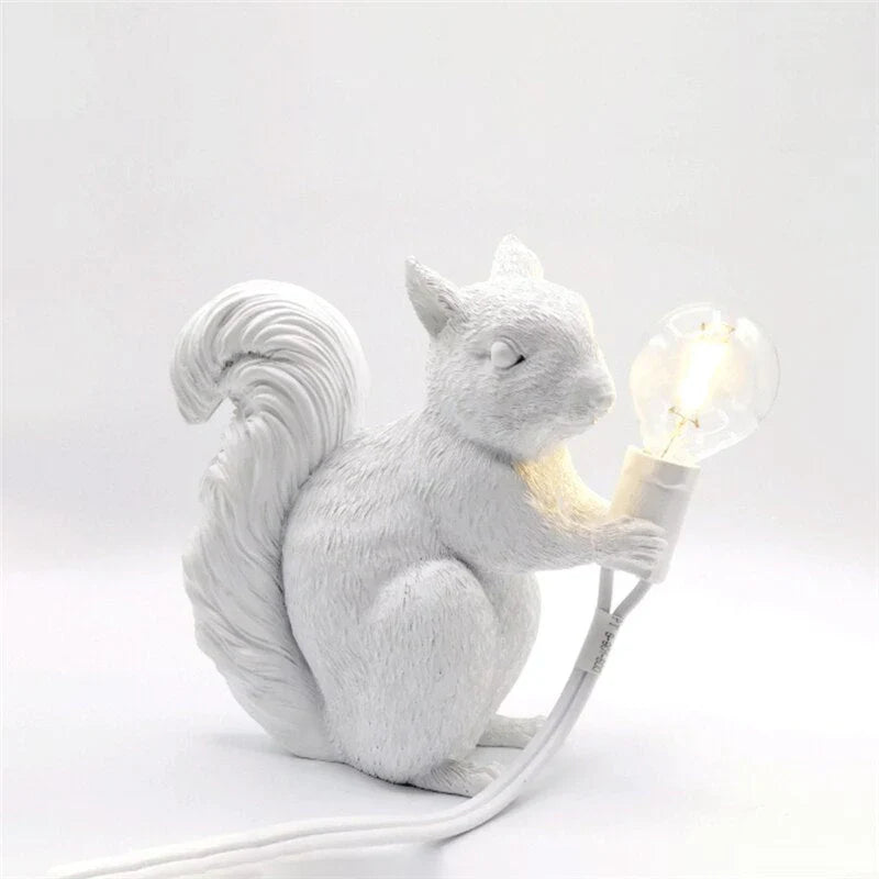 Squirrel LED Decorative Light – Designer Figure with Bulb, Indoor & Outdoor