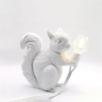 Squirrel LED Decorative Light – Designer Figure with Bulb, Indoor & Outdoor