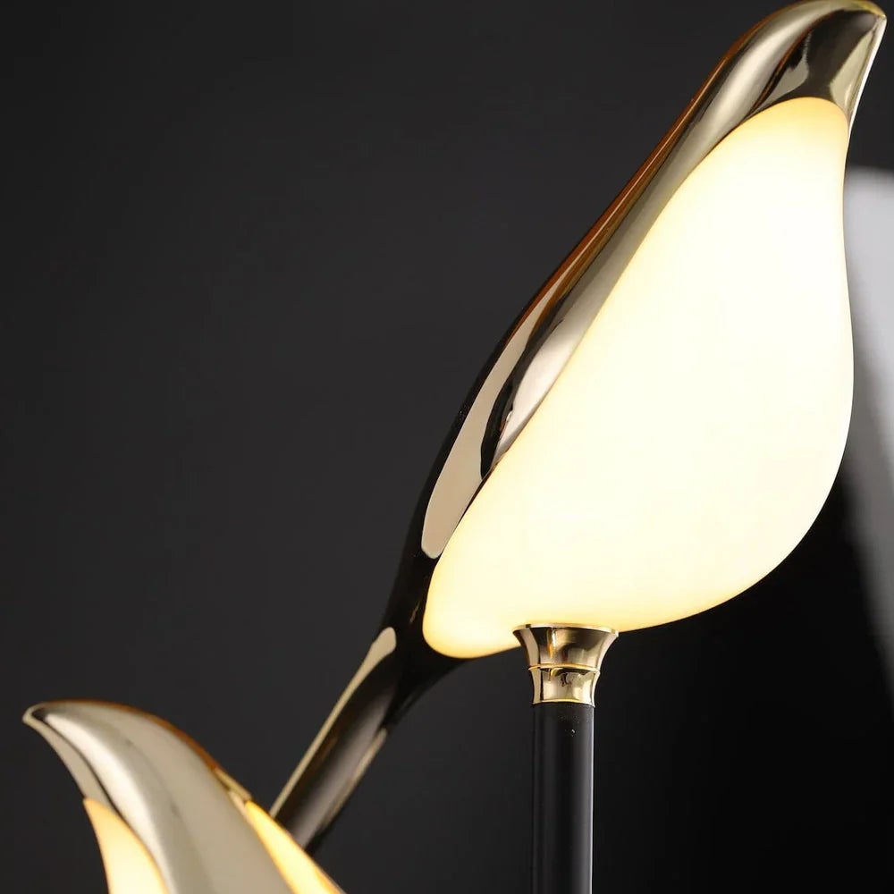 LED Bird Table Lamp – Decorative Bedside Light for Bedroom & Living Room