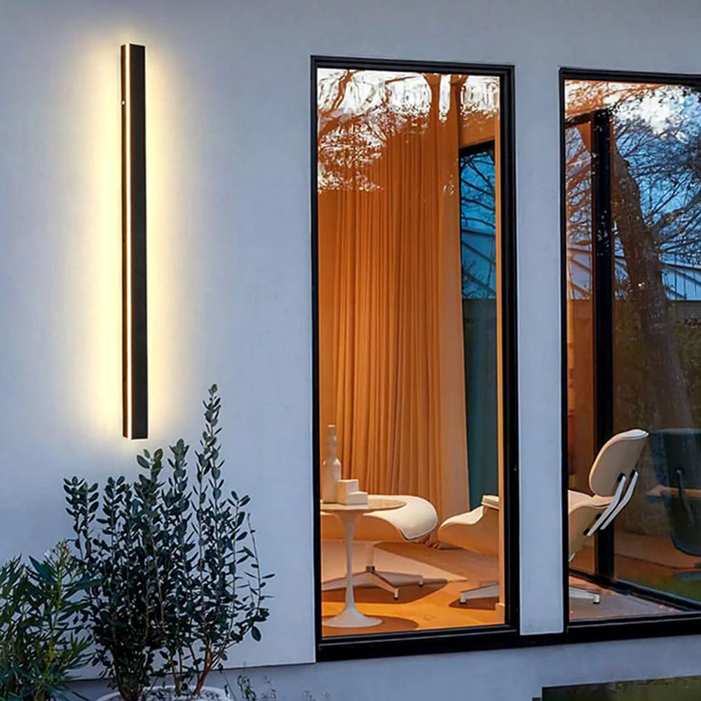 Slim Linear LED Outdoor Wall Light - Arrielight