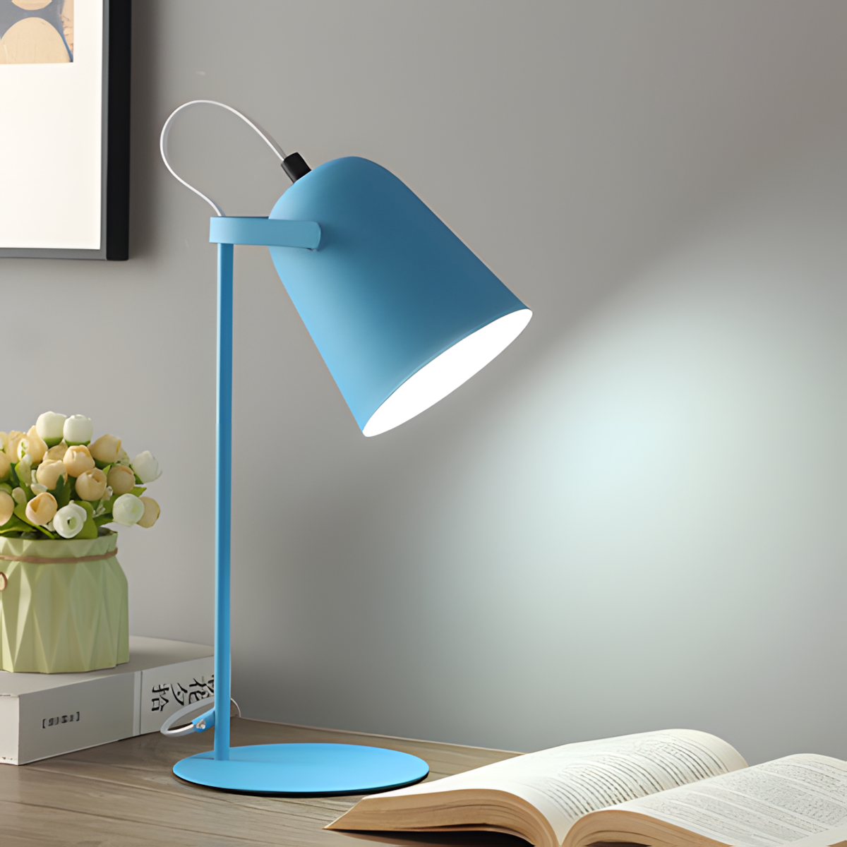 Modern Adjustable Metal Desk Lamp – Reading Table Lamp