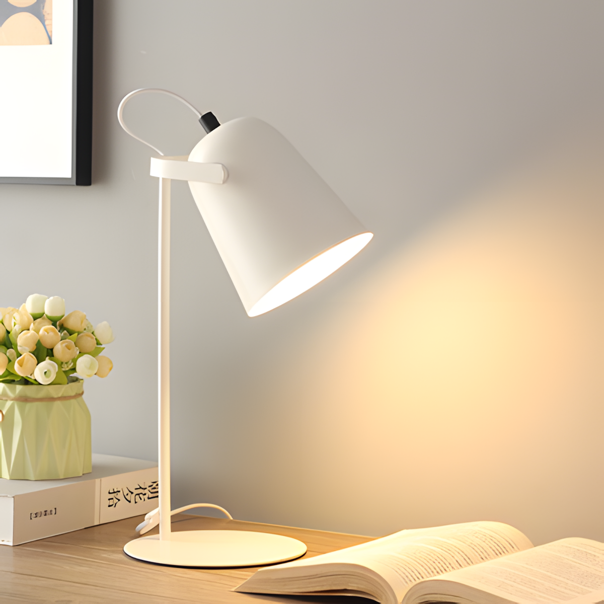 Modern Adjustable Metal Desk Lamp – Reading Table Lamp