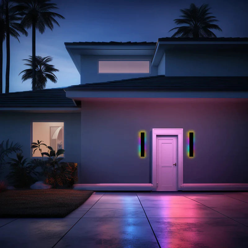 Slim Linear LED Outdoor Wall Light - Arrielight