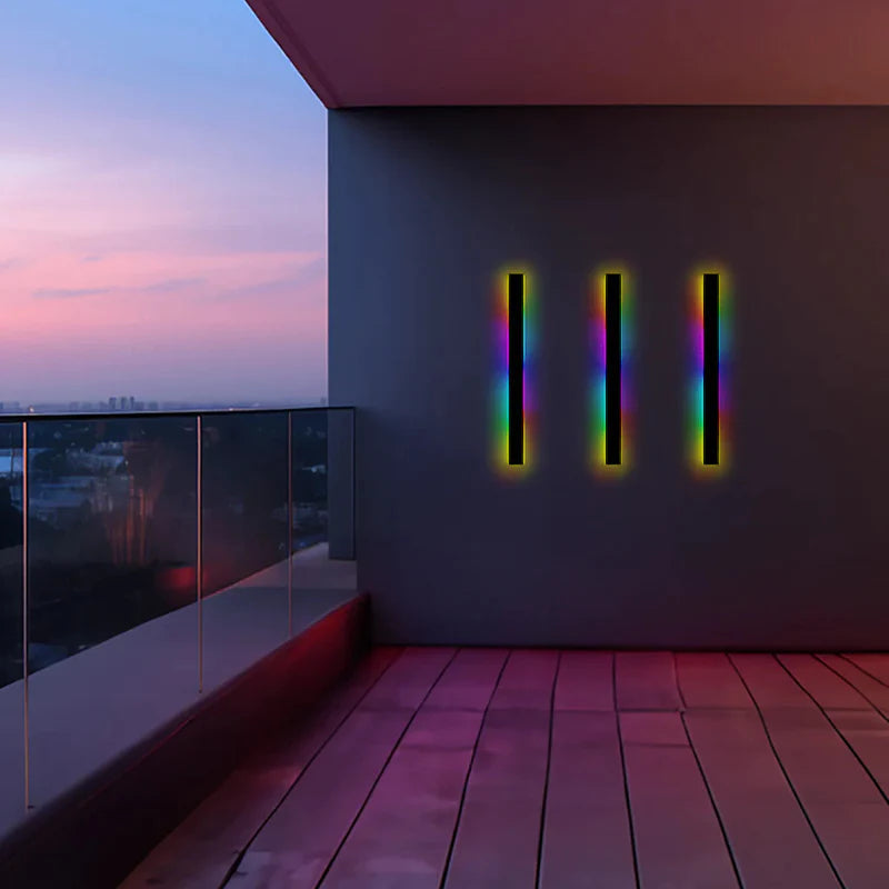Slim Linear LED Outdoor Wall Light - Arrielight