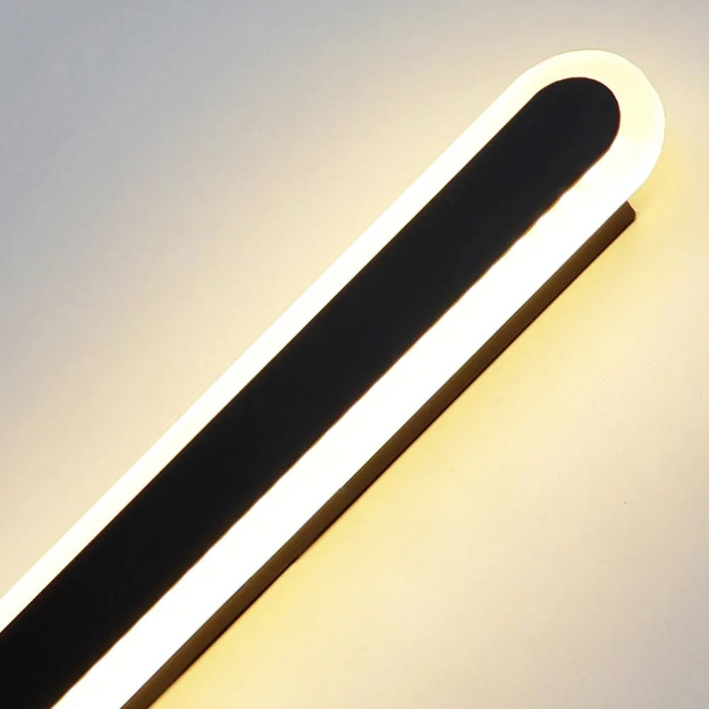 Linear Oval LED Outdoor Wall Light - Arrielight