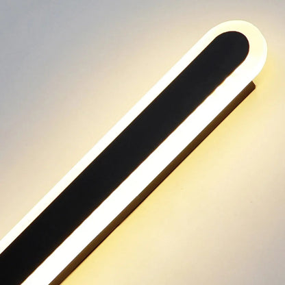 Linear Oval LED Outdoor Wall Light - Arrielight