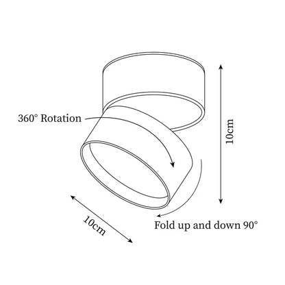 Modern Adjustable LED Ceiling Light