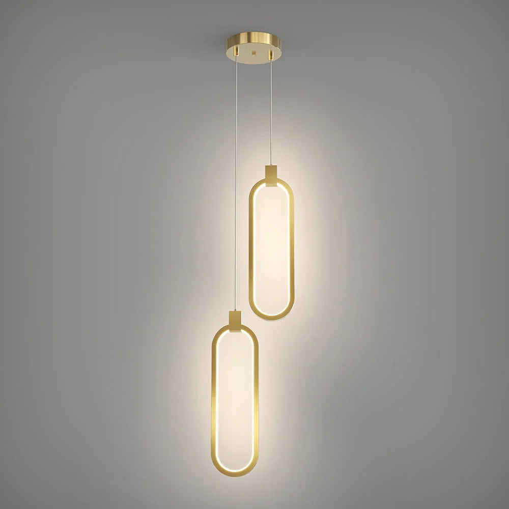 Modern Geometric LED Pendant Light